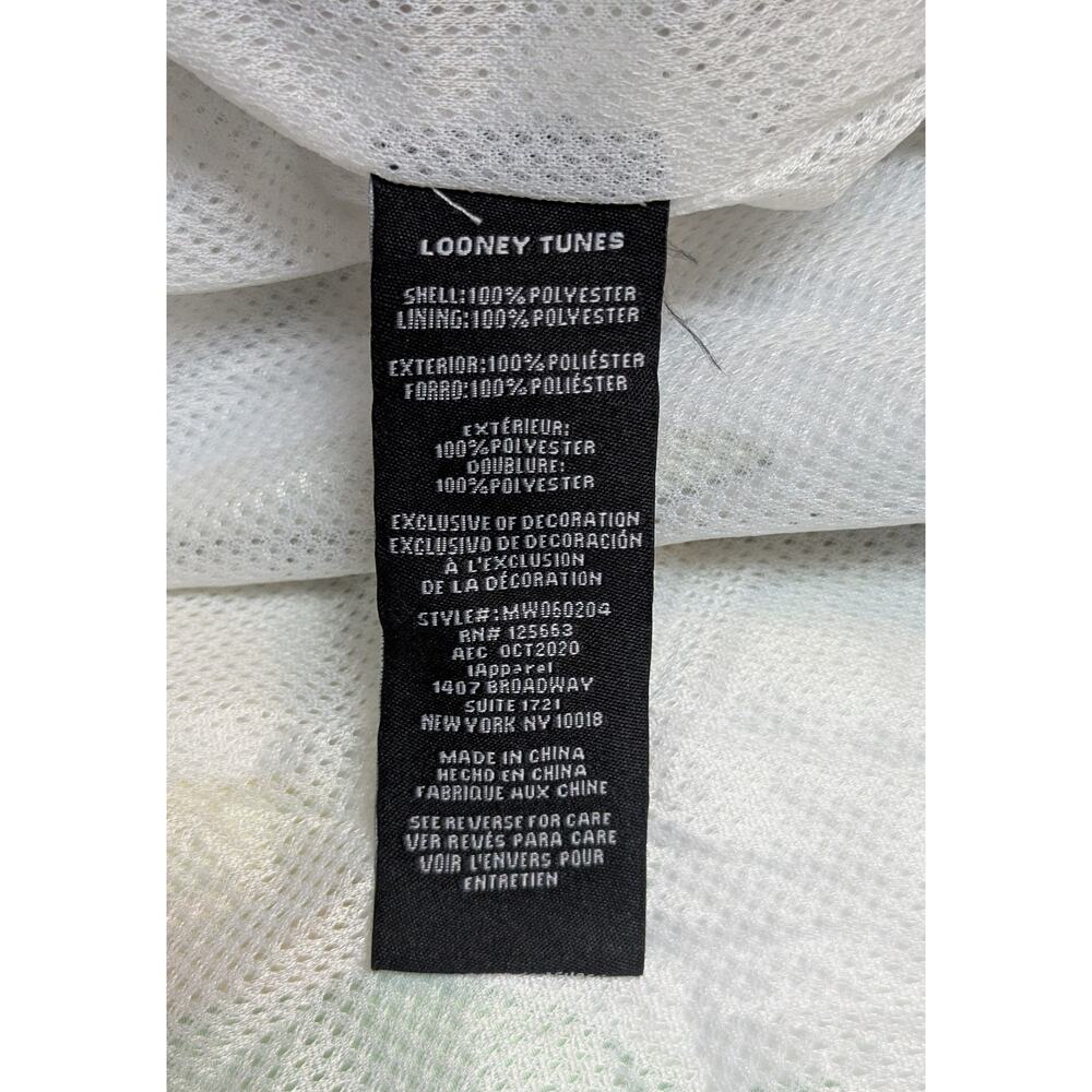 Looney Tunes Members Only Mens Jacket Windbreaker Large Multicolor Streetwear - Picture 13 of 13